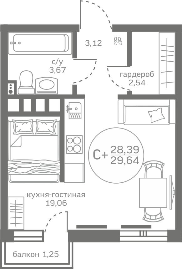 Планировка квартиры